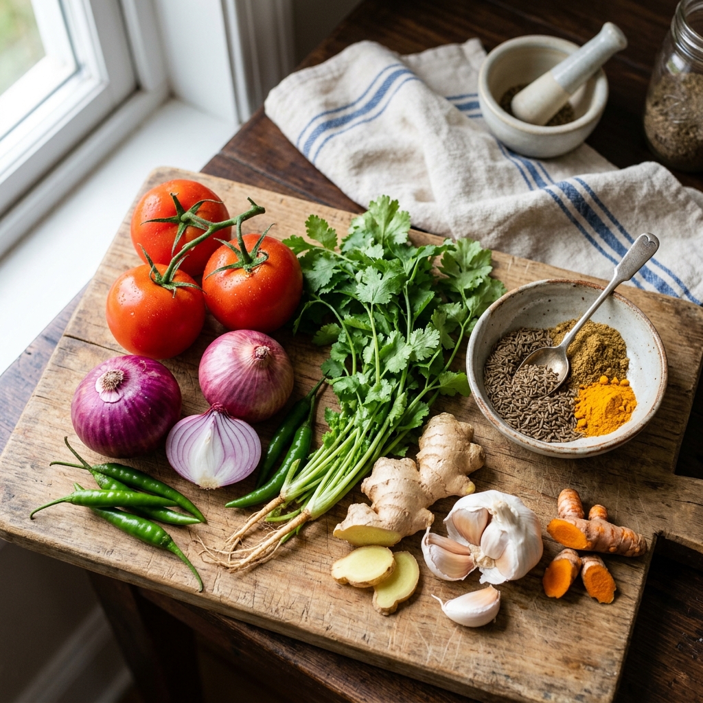 Fresh hand-picked ingredients